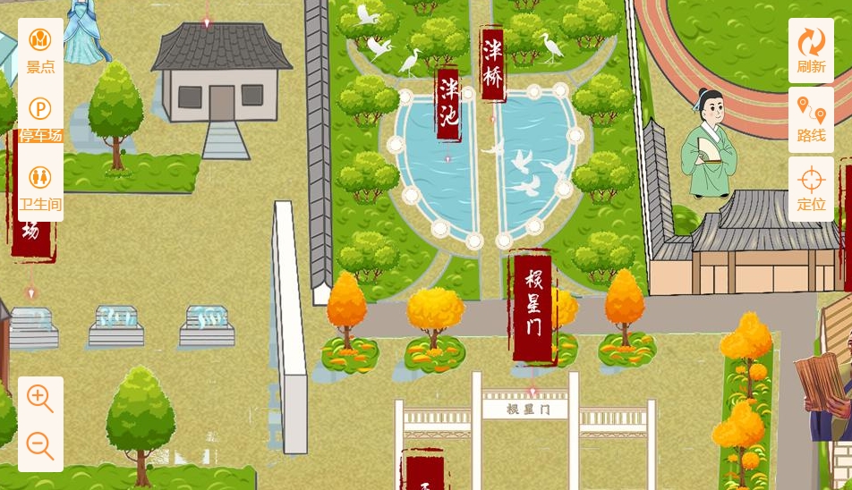 芦淞手绘地图景区语音讲解导览系统：智慧景区建设的基石